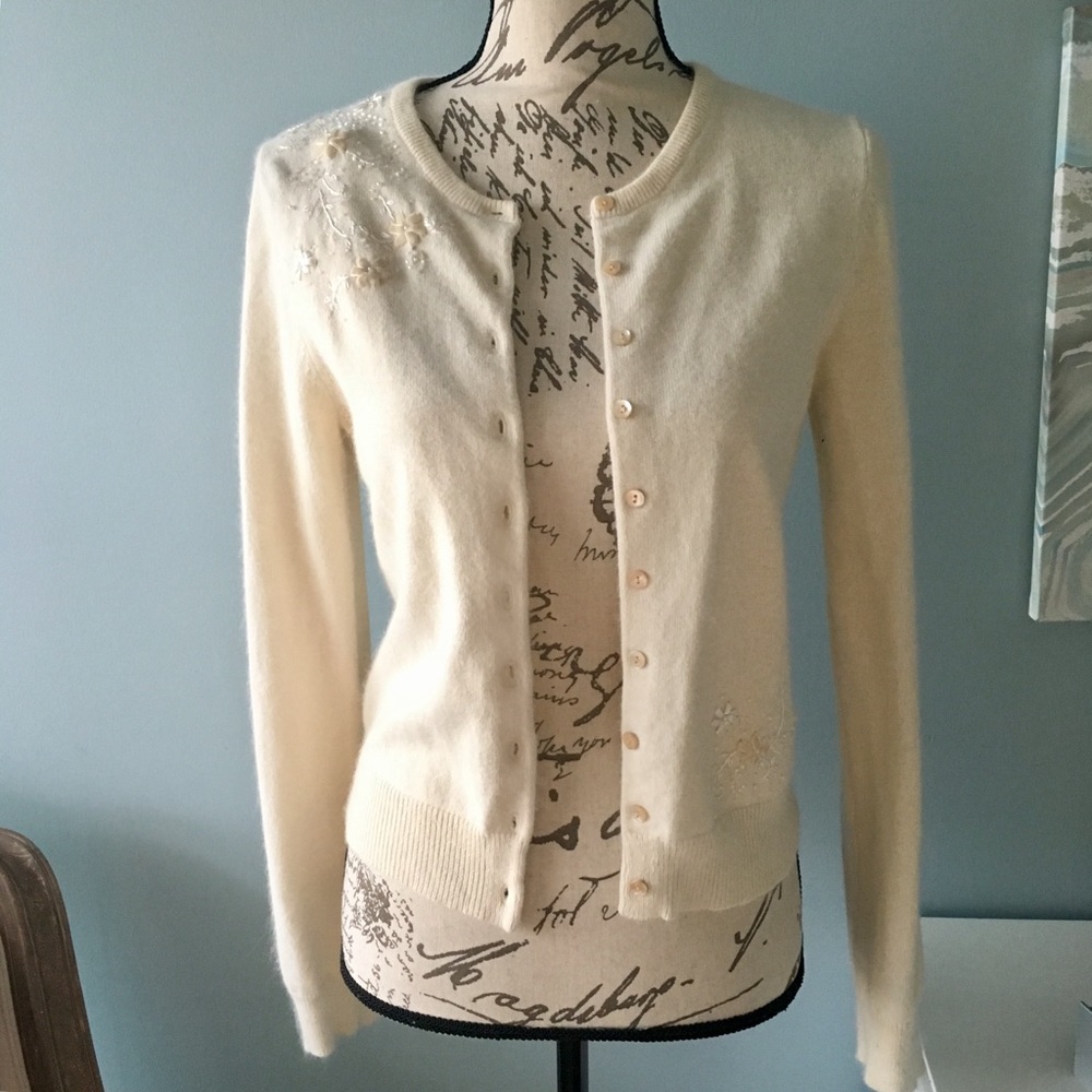 ❗️SALE❗️ Abercrombie Embellished Angora Cardigan